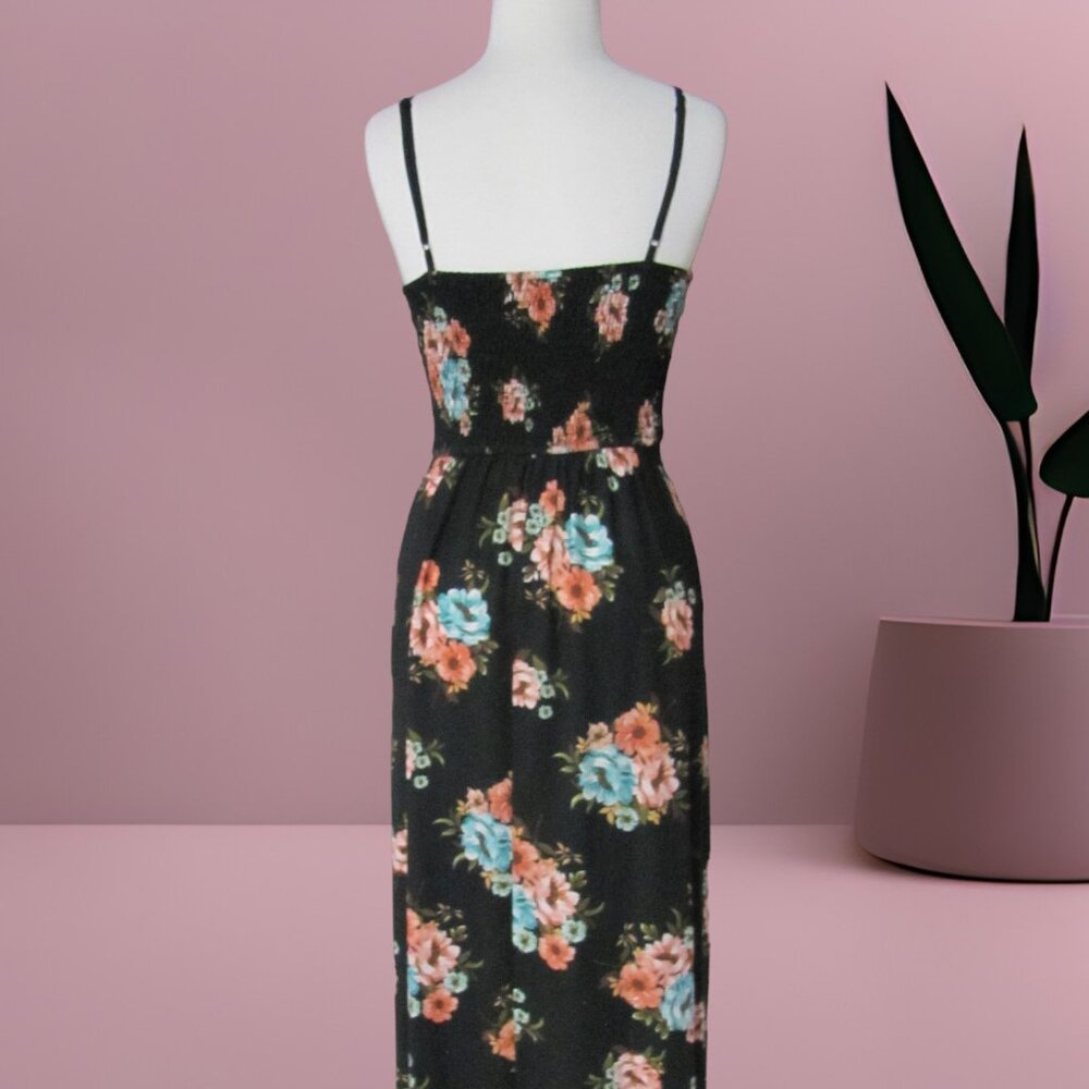 BAND OF THE GYPSIES LADIES STRAPLESS BOHO MAXI DRESS NWT - Picture 5 of 10